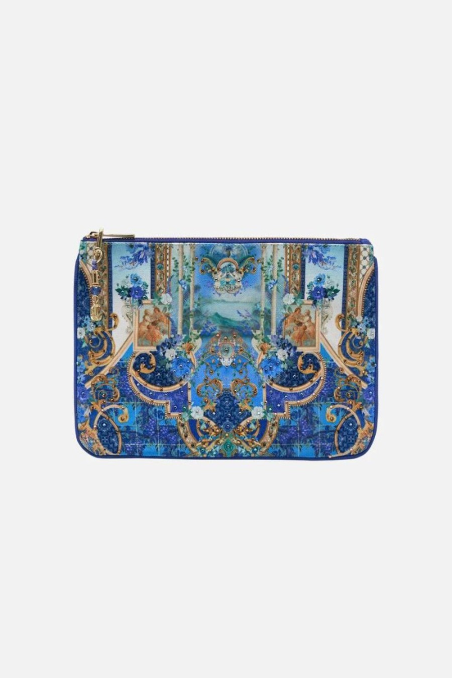 Accessories Camilla | Camilla | Views Of Vesuvius Small Canvas Clutch