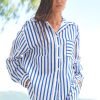 Fashion Cooper | Cooper | Just Casually Shirt | Blue Stripe