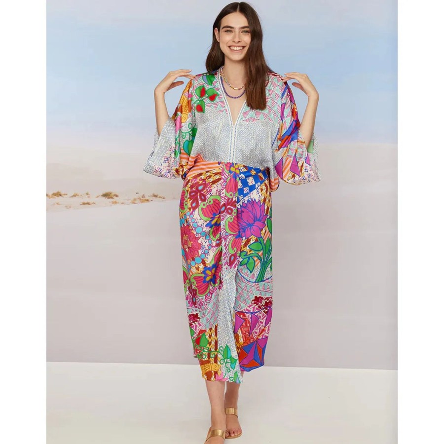 Fashion Me369 | Me369 | Sophia Kimono Dress | Rangoli