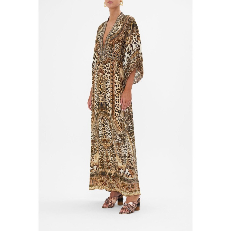 Fashion Camilla | Camilla | Standing Ovation Waist Tie Long Kaftan