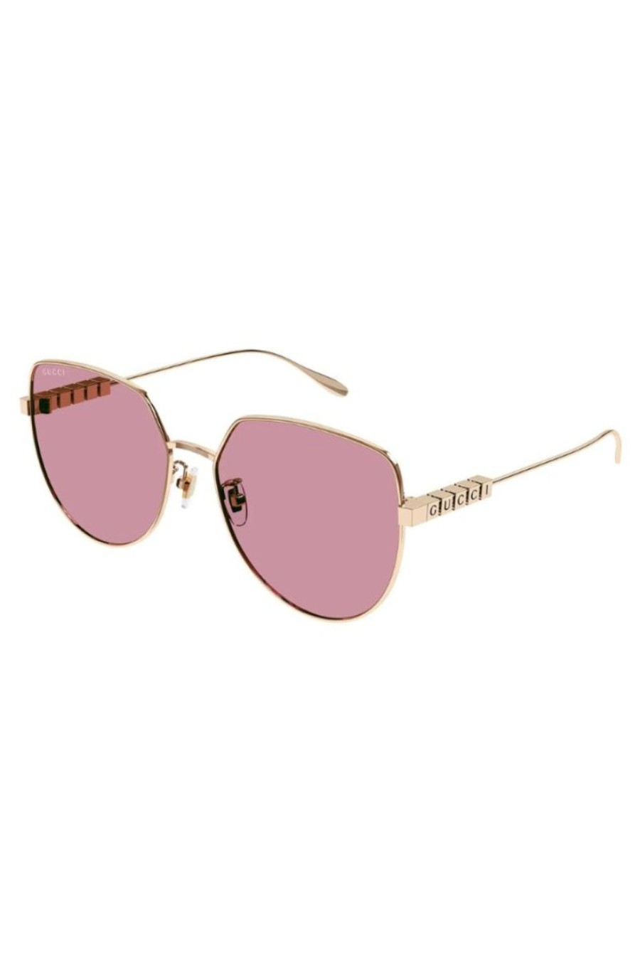 Accessories Gucci | Gucci Sunglasses | Gg1435Sa003 Gold