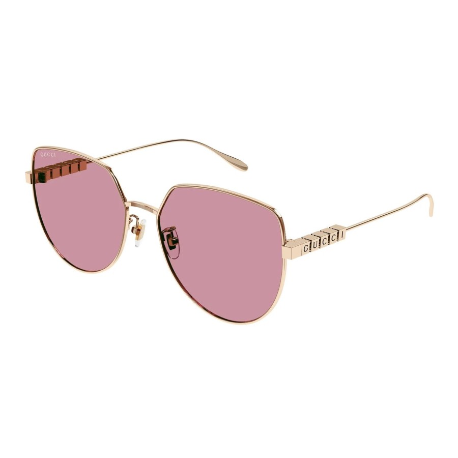 Accessories Gucci | Gucci Sunglasses | Gg1435Sa003 Gold