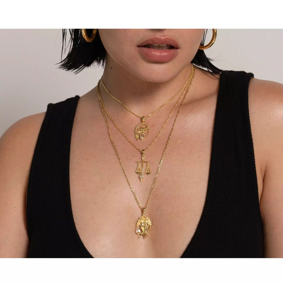 Accessories Mountain & Moon | Mountain & Moon | Gemini Necklace | Link Chain